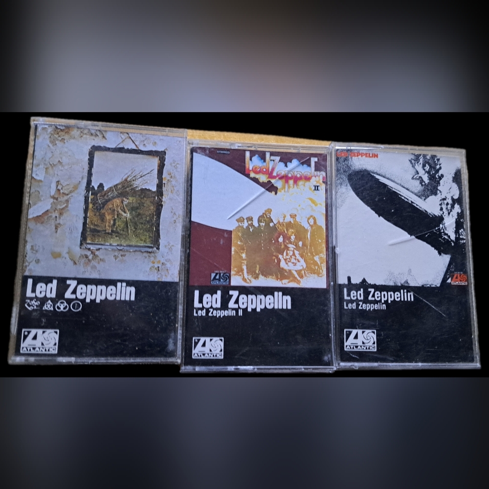 Led Zeppelin Cassette Tape Collection - Trio